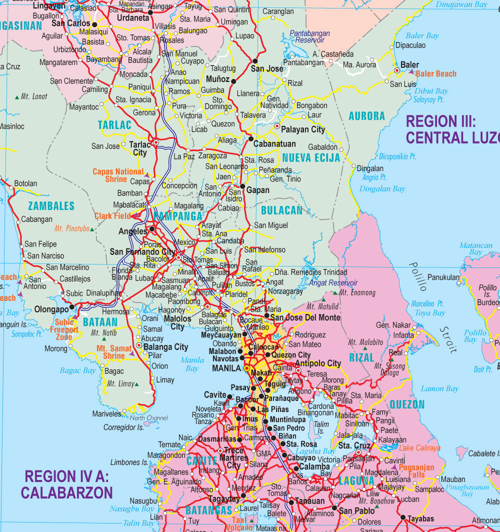 Philippine Map Political Full Customization Accu Map Inc - Vrogue